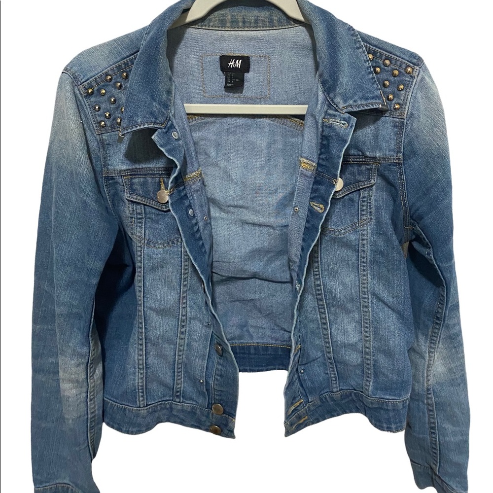 Studded Denim Jacket